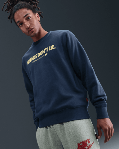 Nike - Áo Sweatshirt Nam Stranger Things Fleece Crew