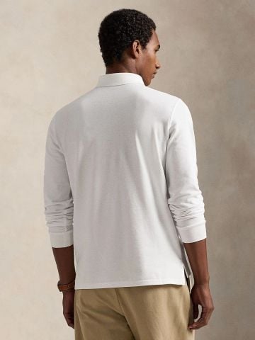 Ralph Lauren - Áo Thun Có Cổ Nam Custom Slim Fit Mesh Polo Shirt