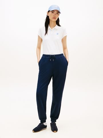 Tommy Hilfiger - Áo Thun Có Cổ Nữ 1985 Slim Fit Logo Embroidery Polo Shirt