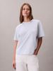 Calvin Klein - Áo Thun Tay Ngắn Nữ Embroidered Logo Graphic Boxy T-Shirt