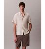 Calvin Klein - Áo Sơ Mi Nam SS Solid Linen Classic Shirt