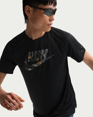 Nike - Áo Tay Ngắn Thể Thao Nam Dri-Fit Adv Stride Realtree Running Short Sleeve