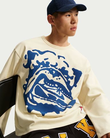 Nike - Áo Tay Dài Thể Thao Nam Life Men's Midweight Crew