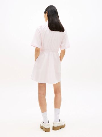 Tommy Hilfiger - Đầm Sơ Mi Nữ Stripe Relaxed Poplin Mini Shirt Dress