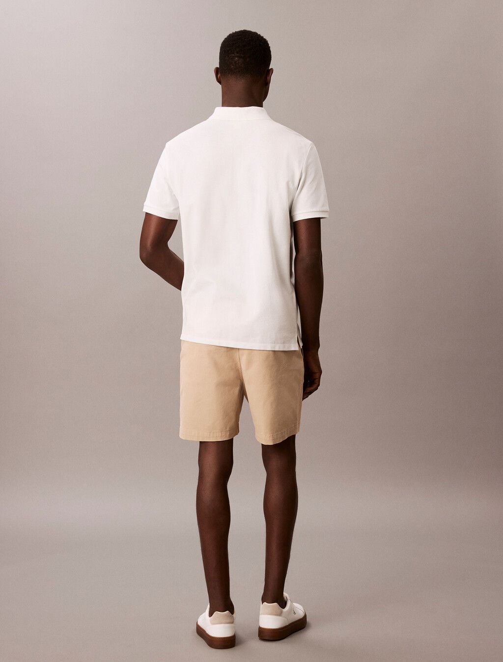 Calvin Klein - Quần ngắn nam Signature Cotton Chino Short