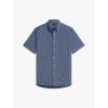 Tommy Hilfiger - Áo Sơ Mi Tay Ngắn Nam Classic Linen Blend 2Tone Shirt