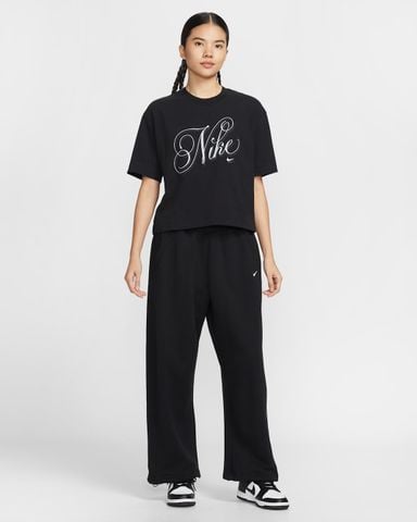 Nike - Áo Tay Ngắn Thể Thao Nữ Sportswear Oversized Short-Sleeve T-Shirt