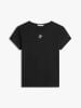 Tommy Hilfiger - Áo Thun Tay Ngắn Nữ Textured Logo Slim Jersey T-Shirt