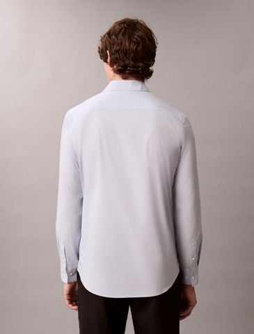 Calvin Klein - Áo Sơ Mi Tay Dài Nam Slim Stretch Poplin Shirt