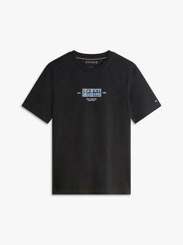 Tommy Hilfiger - Áo Thun Tay Ngắn Nam Heritage Logo Jersey Crew Neck T-Shirt