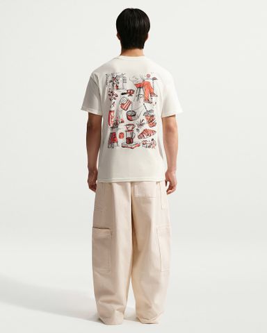 Nike - Áo Tay Ngắn Thể Thao Nam Sportswear T-Shirt Cafe Swoosh Illo