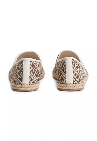 Tommy Hilfiger - Giày Búp Bê Nữ TH Monogram Plaque Jacquard Espadrilles