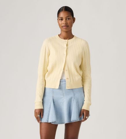 Levi's - Áo Cardigan Nữ Supersoft Crewneck Cardigan