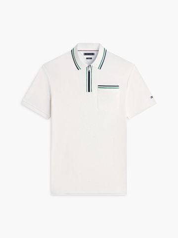 Tommy Hilfiger - Áo Thun Có Cổ Nam Classic Fit Tipped Towelling Zip Polo Shirt