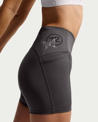 Nike - Quần Bó Thể Thao Nữ Swift High-Waisted 10cm (approx.) Tight Running Shorts