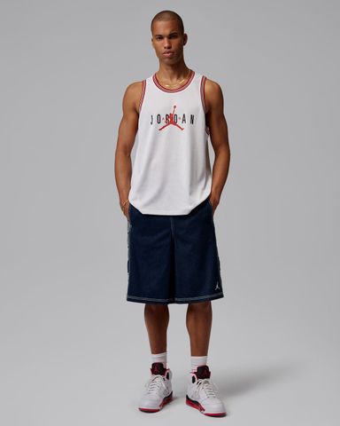 Nike - Áo Thun Ba Lỗ Nam Jordan Brooklyn Men's Mesh Jersey - 4