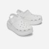 Crocs - Xăng đan nam nữ Classic Clog Crush White Lifestyle