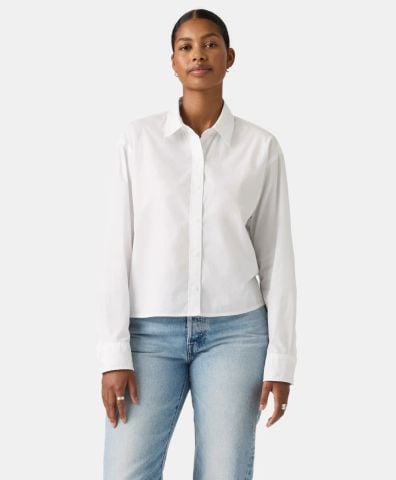 Levi's - Áo Sơ Mi Tay Dài Nữ Cropped Harlie Shirt