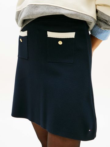 Tommy Hilfiger - Chân Váy Nữ LNY Gold Button Skirt
