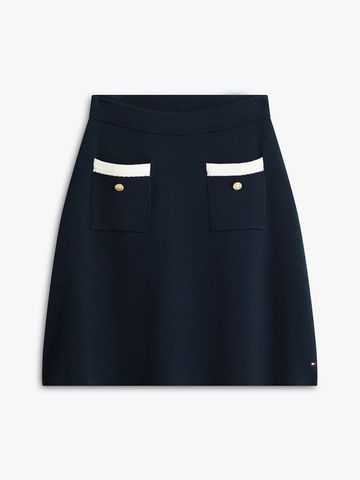 Tommy Hilfiger - Chân Váy Nữ LNY Gold Button Skirt