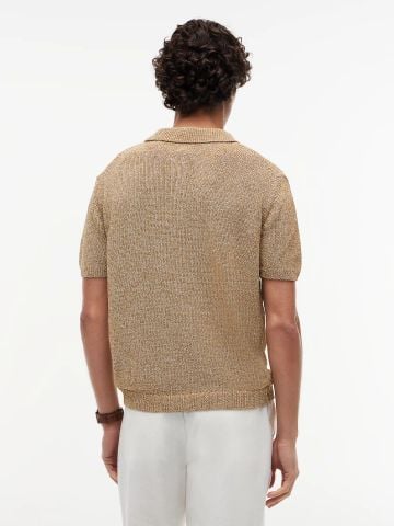 Tommy Hilfiger - Áo Thun Có Cổ Nam New York Label Relaxed Fit Mouliné Polo Shirt