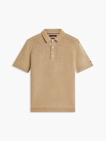 Tommy Hilfiger - Áo Thun Có Cổ Nam New York Label Relaxed Fit Mouliné Polo Shirt