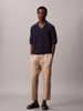 Calvin Klein - Áo polo dệt kim nam Tech Knit Sweater Polo Shirt