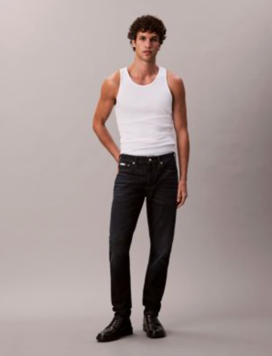 Calvin Klein - Quần jeans dài nam CK Slim Taper Sapphire Tango Jeans