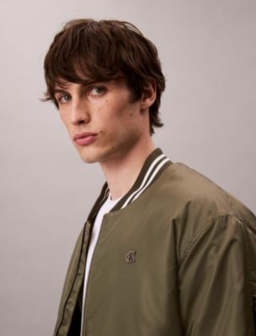 Calvin Klein - Áo khoác nam Nylon Tipped Bomber Jacket - 2