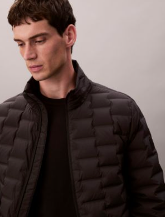 Calvin Klein - Áo khoác lông vũ nam Packable Lightweight Quilted Goose Down Puffer Jacket