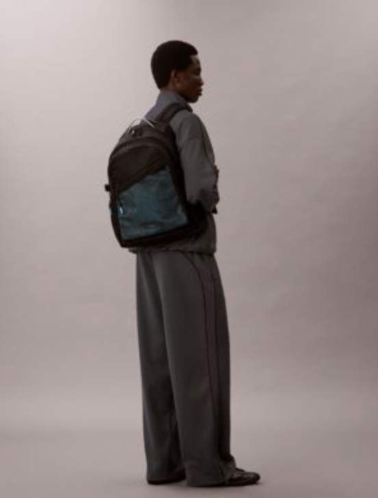 Calvin Klein - Ba lô nam Mesh Round Backpack