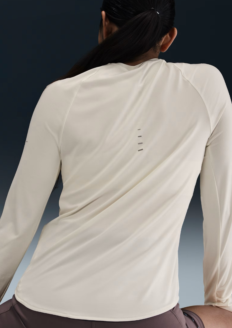 Nike - Áo tay dài thể thao Nữ Swift Women's Dri-FIT UV Long-Sleeve Crew-Neck Running Top