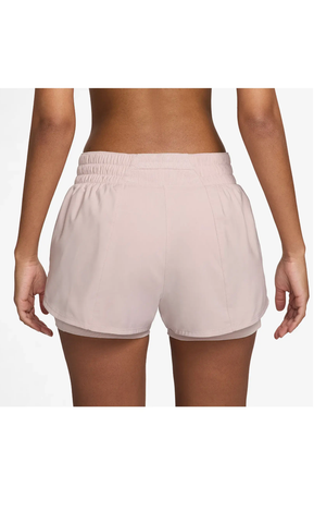 Nike - Quần ngắn thể thao Nữ Dri-FIT One Women's Mid-rise 8cm 2-in-1 Shorts - 4