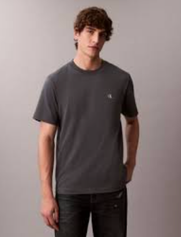 Calvin Klein - Áo thun thời trang nam Embroidered Monogram Relaxed T-Shirt