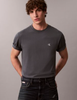 Calvin Klein - Áo thun thời trang nam Embroidered Monogram Relaxed T-Shirt