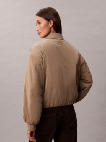 Calvin Klein - Áo khoác ấm nữ Shine Insulated Bomber Jacket - 3