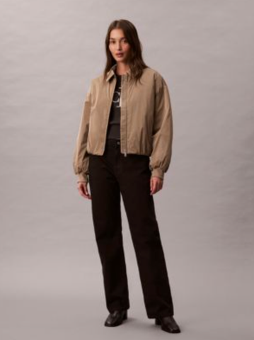 Calvin Klein - Áo khoác ấm nữ Shine Insulated Bomber Jacket