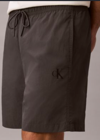 Calvin Klein - Quần Ngắn Thể Thao Nam Nylon Monogram Pull-On Shorts - 4