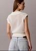 Calvin Klein - Áo Thun Ba Lỗ Nữ Monogram Crochet Cropped Top
