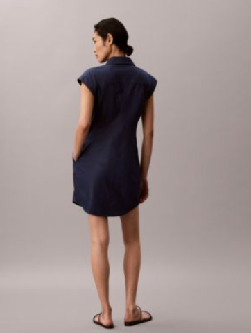 Calvin Klein - Đầm Sơ Mi Nữ Utility Shirt Dress