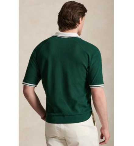 Ralph Lauren - Áo Thun Có Cổ Nam Relaxed Fit Pointelle Jersey Polo Shirt