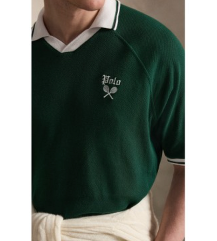 Ralph Lauren - Áo Thun Có Cổ Nam Relaxed Fit Pointelle Jersey Polo Shirt