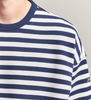 Ralph Lauren - Áo Sweater Nam Striped Short Sleeve Newport Navy/White