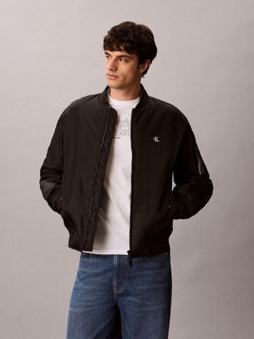 Calvin Klein - Áo Bomber Nam Long-Sleeve Bomber Jacket