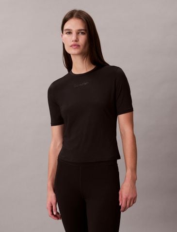 Calvin Klein - Áo Tay Ngắn Thể Thao Nữ Icon Sport Active Logo T-Shirt