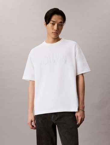 Calvin Klein - Áo Thun Tay Ngắn Nam Relaxed Arch Back Tee