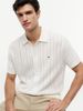 Tommy Hilfiger - Áo Sweater Nam Relaxed Pointelle Short Sleeve Shirt With Linen