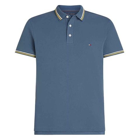 Tommy Hilfiger - Áo thun có cổ polo tay ngắn nam Tipped Slim Fit Seasonal Polo