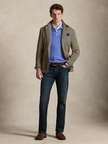 Ralph Lauren - Quần Jean Dài Nam Hampton Straight Stretch Jean