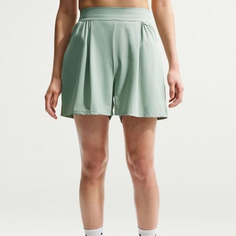 Nike - Quần Ngắn Thể Thao Nữ Perfect Stretch Dri-FIT High-Waisted Shorts - 2